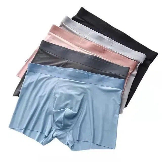 Men's Ice Silk Briefs Boxers (Pack of 3)..